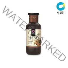 (청정원) 소불고기 양념500g x5개, 500g, 단품