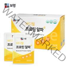 보령 바디웰 프로틴 알파 11gx30포 분리유청 순수 단백질, 1개