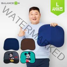밸런스온 베타젤 Fit 시트 L 네이비/레드 (2개입) 기능성 방석, 단품