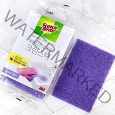 3M 크린스틱 베이킹소다 톡톡 시트타입수세미형10매