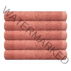 송월타월 브라이트 미용 32 수건 80g 20수 면사, 주황, 5개