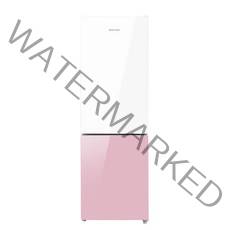 클라윈드 피트인 파스텔 콤비냉장고 312L 방문설치, KRNC312PSM1, 핑크 + 화이트