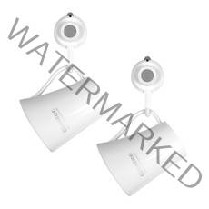 글라스터 거꾸로 양치컵 세트, 화이트, 2세트