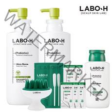 라보에이치 탈모증상완화 샴푸 민감더마 400ml 2개+샴푸125ml+ 추가증정