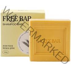 프리바 고체 샴푸바, 100g, 1개