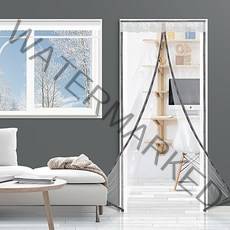 방풍비닐 커튼 우레탄 창문우풍차단 투명바람막이 문 베란다 현관방한, 방풍비닐방문용(90x210cm)