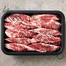 (주)미트팩토리 (1+1행사) 블랙앵거스 미국산 냉장 초이스 갈비살 400g+400g 총 800g, 2개, 400g