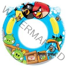 위니코니 앵그리버드 손잡이65 유아동 원형튜브, 혼합 색상, 1개