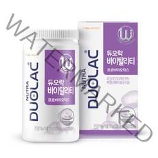 듀오락 바이탈리티 프로바이오틱스 유산균 30일분, 60정, 1개