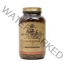 솔가 Ester-C 플러스 비타민C 500mg 베지 캡슐 250정, One Color, One Size