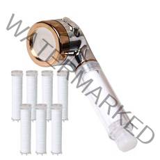 샤워프렌드 주방 원홀헤드 골드 BT-4300 + 필터 7p 세트, 1세트