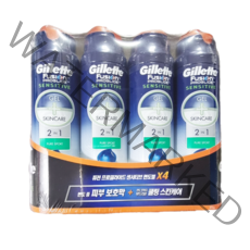 질레트 퓨전프로글라이드젤 2in1 센서티브 면도젤 170g X 4개