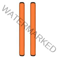 Forchrinse 오렌지 냉장고 도어 핸들 커버 미끄럼 방지 주방 가전 핸들 커버 프로텍터 냉장고용 오븐 식기 세척기 전자레인지 2개 세트, Orange