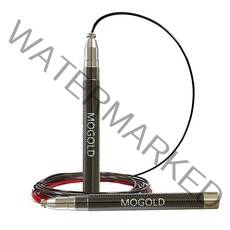 MOGOLD 자체 고정식 로프 줄넘기, 블랙