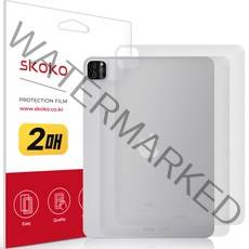 스코코 무광 태블릿PC 후면 외부보호필름 2p