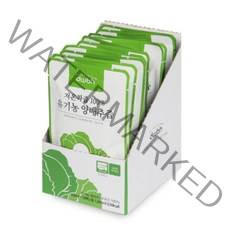 dwbh 저온착즙 100% 유기농 양배추즙, 10개, 100ml