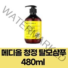 메디올 두피청정 샴푸 탈모 완화 샴푸 480ml 2개