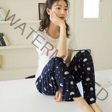 파란 여성용 얼음양 아이스 바지 2p