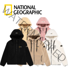 2022 내셔널지오그래픽 여성 플리스 코스토니 후리스 후드 풀집업 N224WFJ910