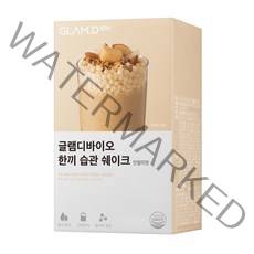 글램디바이오 한끼 습관 쉐이크 인절미맛 5p, 200g, 1개