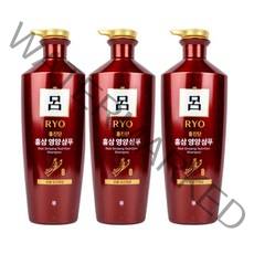 려 홍진단 홍삼 영양 샴푸 중건성두피용 820ml 3개, 단품