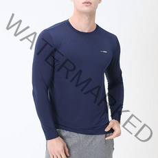 빌락트 남성용 에어핏 기능성 데일리 긴팔 라운드 티셔츠