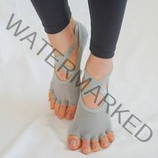 여성토우노출되는필라테스덧신 요가오픈형