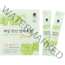 바로생활 매실만난 양배추청 스틱 30p, 1개, 300g