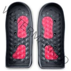 실내자전거 홈 피트니스 타원형 기계 페달 액세서리 체육관 운동 자전거, [02] 빨간