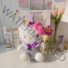 산리오 마법사 인형 꽃다발 기념일 선물 세트, 헬로키티 마법사