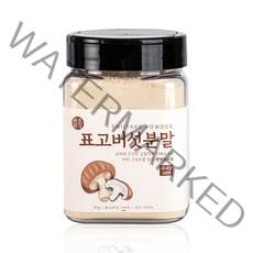 국산 표고 버섯 가루 100% 천연 조미료 표고버섯분말 파우더 소포장, [중간병] 표고버섯분말 80g (국산)