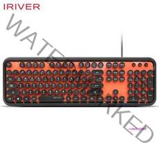 MMSa_IRIVER 멤브레인 자판기 옛날 유선키보드 자판 레트로 기계식 화이트 컴퓨터 인체공학 사무용uvw285, MMSa_상품선택, MMSa_상품선택, 블랙