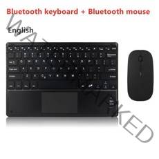 블루투스 키보드 레노버 탭 P11 Pro TB J606F J706 F 태블릿 PC 무선 Xiaoxin 패드 11 \"프로 11.5\" 케이스, black mouse English