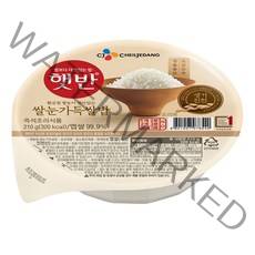 햇반 쌀눈 가득 쌀밥, 210g, 12개