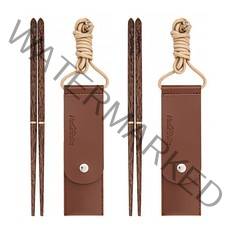 캠핑 네이처하이크 젓가락 우드 2인 세트