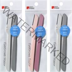 신도프라임 접이식 눈썹 정리칼, 랜덤 발송, 6개