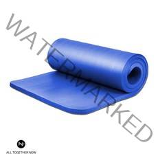 물리치료사가 판매하는 올투게더나우 NBR 요가매트 15mm 헬스장 납품용, 블루