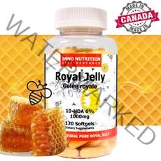 프리미엄 생로얄제리 1000mg 고함량 120캡슐 10HDA 로얄젤리 캐나다 직구, 3병, 120캡슐(4개월)