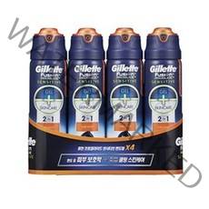 질레트 센서티브 쉐이빙젤 2개+2개