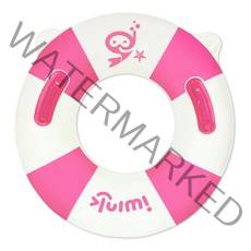 아이윙크 마린 원형 손잡이 유아용 튜브 65cm, 핫핑크, 1개