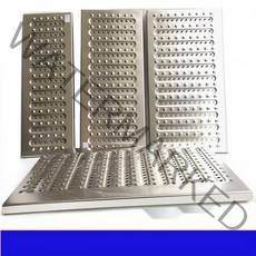 스틸그레이팅 무소음트렌치 집수정 측구수로관 주방 부수구 수로관 우수 맨홀 뚜껑 덮개 발판, 04.250x580x25mm 1.5mm