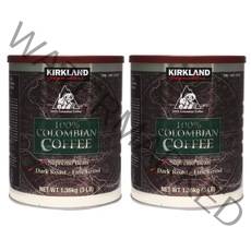 [코스트코] 커클랜드 시그니춰 콜럼비아 그라운드 커피 X 2개 / 4시이전주문건 당일발송, 커클랜콜럼비아 그라운드 커피1.36kg 2개, 1.36kg