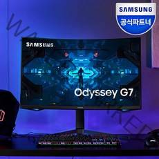삼성전자 80cm QHD 오디세이 G7 게이밍 모니터, LC32G75TQSKXKR