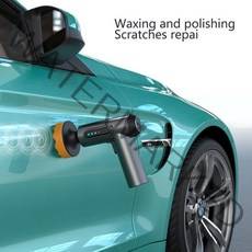 차량 듀얼 광택기 광택패드 폴리셔 7.4V 84W 자동차 기계 브러시340370 L6, 01 1 Set340370 L6