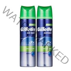 질레트 시리즈젤 모이스춰라이징 200ml x 2개 면도젤