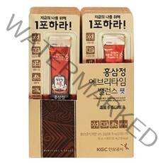 정관장 홍삼정 에브리타임 밸런스 핏 10ml X 14포, 14개입