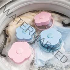 4p 통돌이 세탁기 거름망 먼지망 빨래 먼지 제거 머리카락 이물질 세탁후먼지, 4p핑크