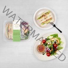 롯데푸드 햄치즈베이글샌드 치킨샐러드, 318g, 1개