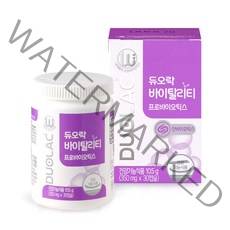 듀오락 바이탈리티 프로바이오틱스 유산균, 1개, 30정