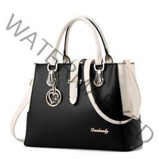 얼굴큰원숭이 여성 대용량 크로스 숄더백 가죽 핸드백